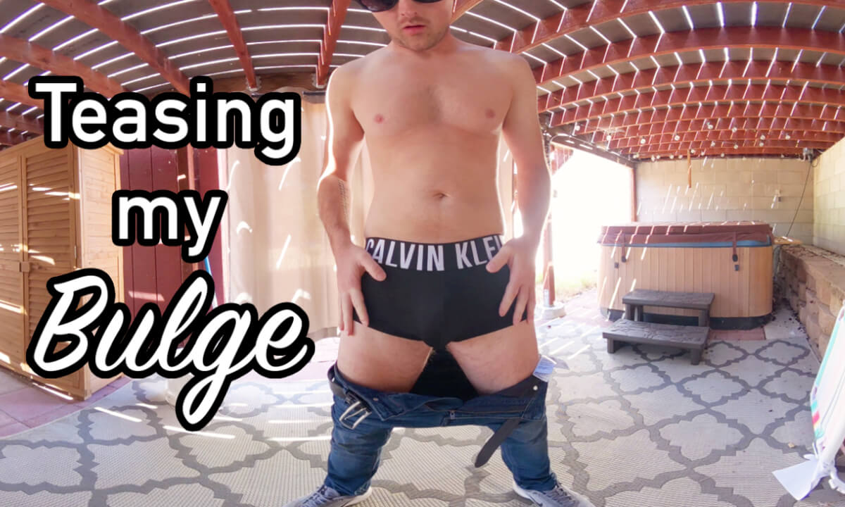 Teasing My Bulge VR Porn Teasing My Bulge